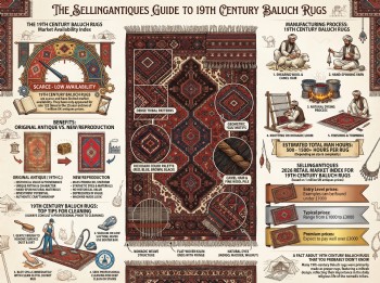 19th Century Baluch Rugs Guide Infographic