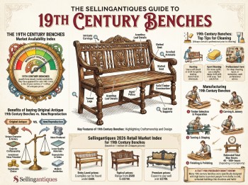 19th Century Benches Guide Infographic