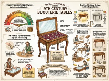 19th Century Bijouterie Tables Guide Infographic
