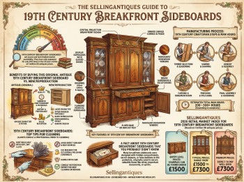 19th Century Breakfront Sideboards from 1 Shops