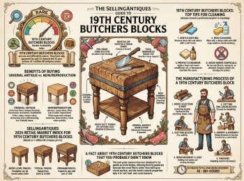 19th Century Butchers Blocks Guide Infographic