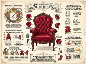 19th Century Button Chairs Guide Infographic