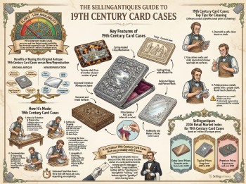 19th Century Card Cases Guide Infographic