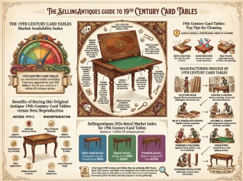 19th Century Card Tables Guide Infographic