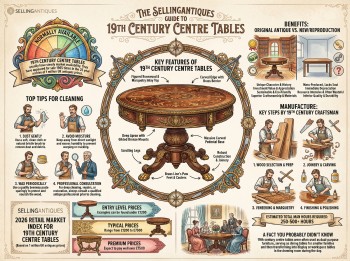 19th Century Centre Tables Guide Infographic