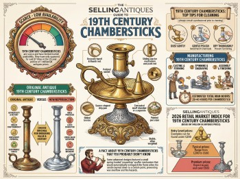 19th Century Chambersticks Guide Infographic