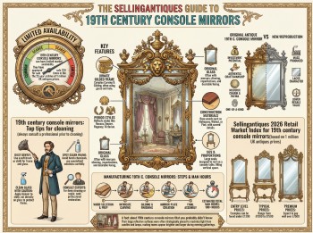19th Century Console Mirrors Guide Infographic