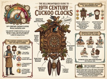 19th Century Cuckoo Clocks Guide Infographic