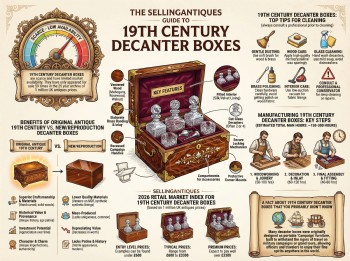 19th Century Decanter Boxes Guide Infographic