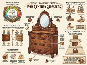 19th Century Dressers Guide Infographic