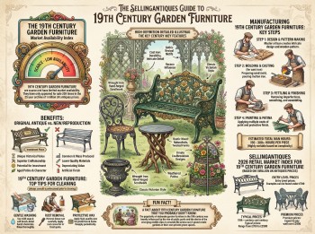 19th Century Garden Furniture Guide Infographic