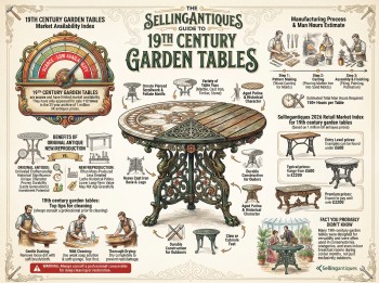 19th Century Garden Tables Guide Infographic