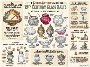 19th Century Glass Salts Guide Infographic