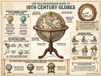 19th Century Globes Guide Infographic