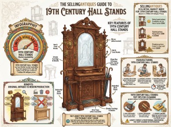 19th Century Hall Stands Guide Infographic