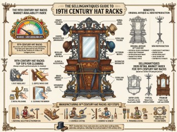 19th Century Hat Racks Guide Infographic