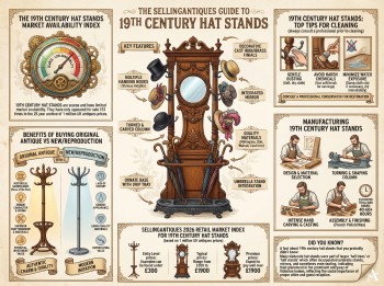 19th Century Hat Stands Guide Infographic