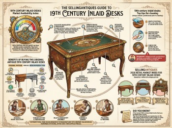 19th Century Inlaid Desks Guide Infographic