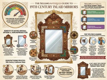 19th Century Inlaid Mirrors Guide Infographic