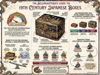 19th Century Japanese Boxes Guide Infographic