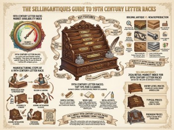 19th Century Letter Racks Guide Infographic