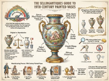 19th Century Painted Vases Guide Infographic
