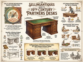 19th Century Partners Desks Guide Infographic