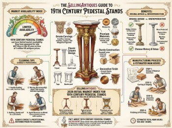 19th Century Pedestal Stands Guide Infographic