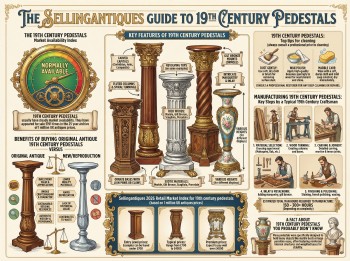 19th Century Pedestals Guide Infographic