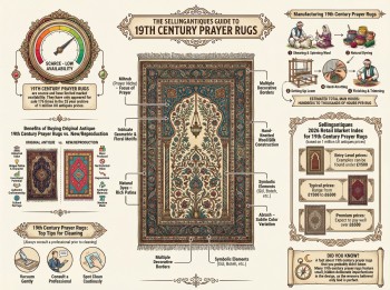 19th Century Prayer Rugs Guide Infographic