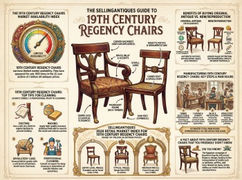 19th Century Regency Chairs Guide Infographic