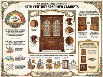 19th Century Specimen Cabinets Guide Infographic