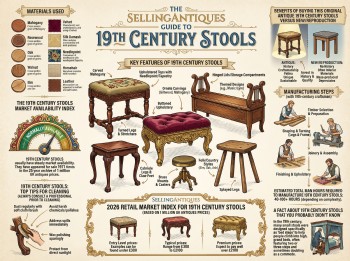 19th Century Stools Guide Infographic