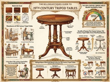 19th Century Tripod Tables Guide Infographic