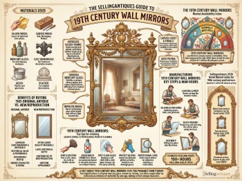 19th Century Wall Mirrors Guide Infographic