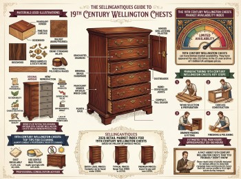 19th Century Wellington Chests Guide Infographic