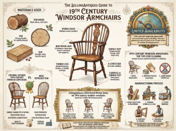 19th Century Windsor Armchairs Guide Infographic