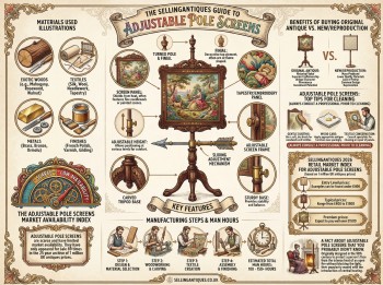 Adjustable Pole Screens Guide Infographic