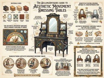 Aesthetic Movement Dressing Tables Guide Infographic