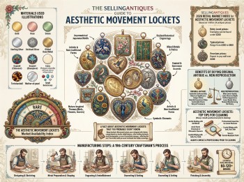 Aesthetic Movement Lockets from 4 Shops