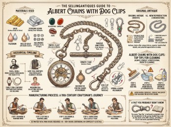 Albert Chains With Dog Clips Guide Infographic