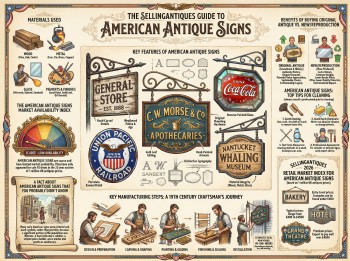 American Antique Signs Guide Infographic