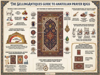 Anatolian Prayer Rugs Guide Infographic