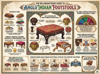 Anglo Indian Footstools Guide Infographic
