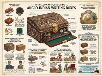 Anglo Indian Writing Boxes Guide Infographic