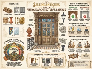 Antique Architectural Salvage Guide Infographic
