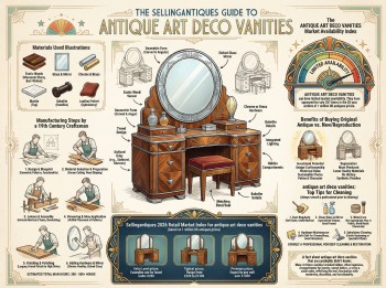 Antique Art Deco Vanities Guide Infographic