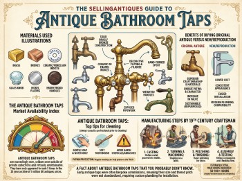 Antique Bathroom Taps Guide Infographic