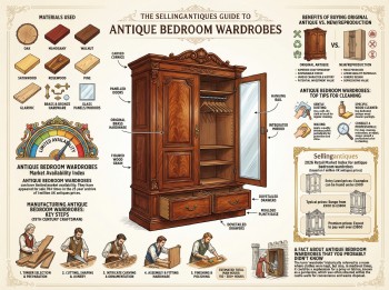 Antique Bedroom Wardrobes Guide Infographic
