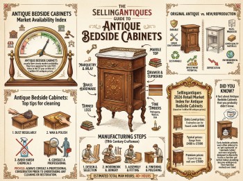 Antique Bedside Cabinets Guide Infographic